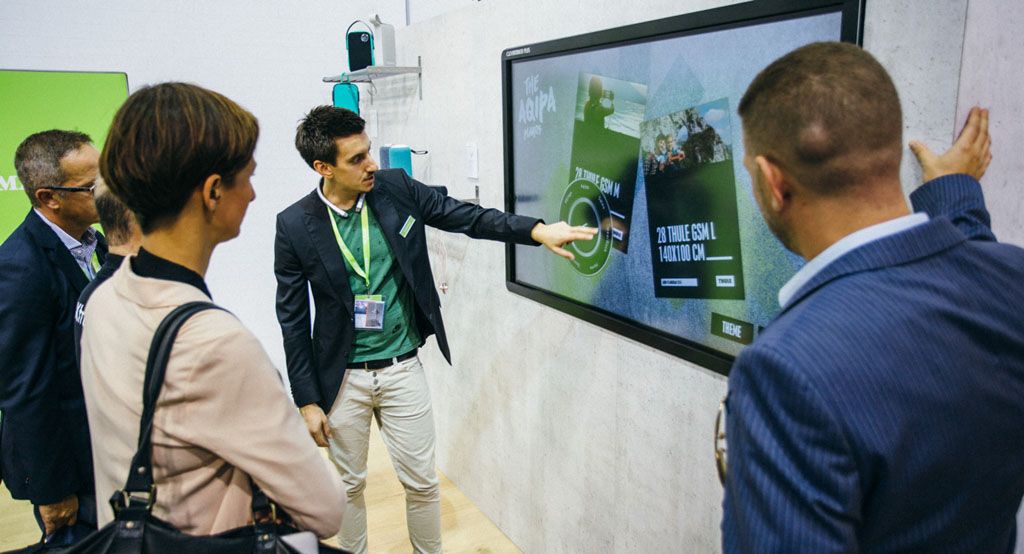Mit der Multitouch-Software von p&p MultiTouch&reg; erstellen Sie eigenständig beeindruckende Präsentationen und liegen im Trend der Digitalisierung